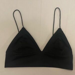 SHEIN Classic Black Triangle Bralette
